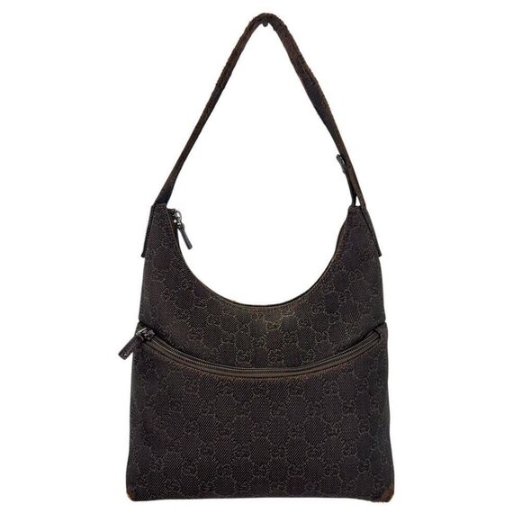 Gucci Authentic Brown GG Canvas Shoulder Bag Serial # inside bag - Picture 1 of 15